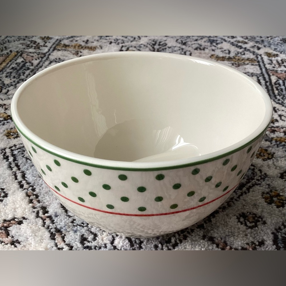 Spode Polka Dot Porcelain Dip Bowl
